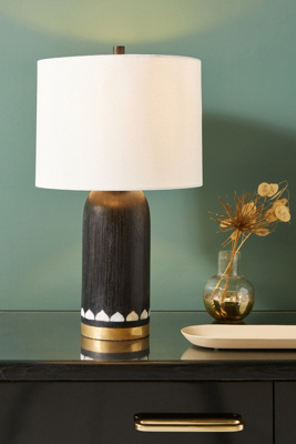 mother of pearl table lamp