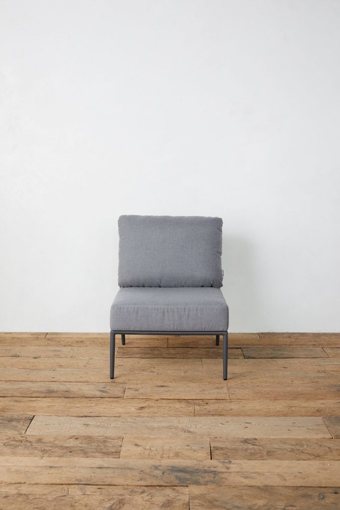 Chaise Sans Accoudoirs En Aluminium Et Corde Tressee Bay Anthropologie French Canada