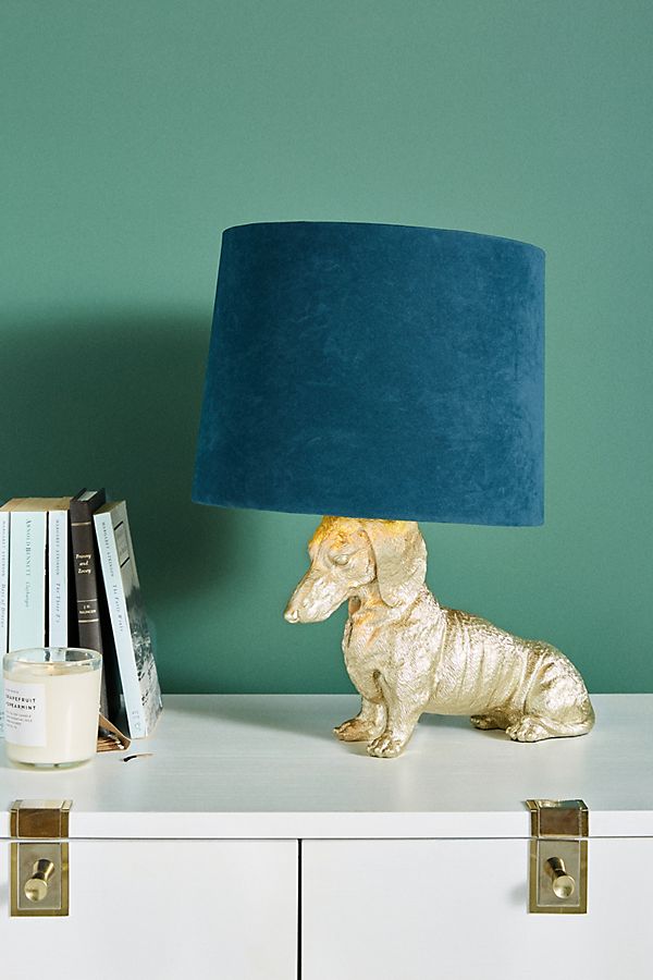 Slide View: 1: Dasher Dog Table Lamp