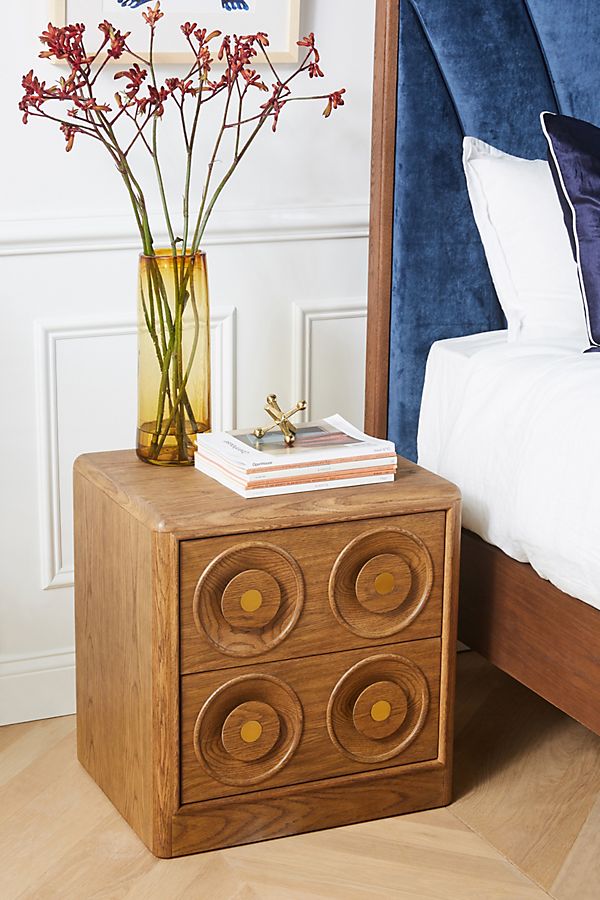 Slide View: 1: Soho Home x Anthropologie Barcino Nightstand