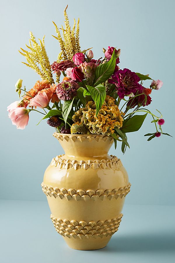 Slide View: 2: Soho Home x Anthropologie Barcelona Ceramic Vase