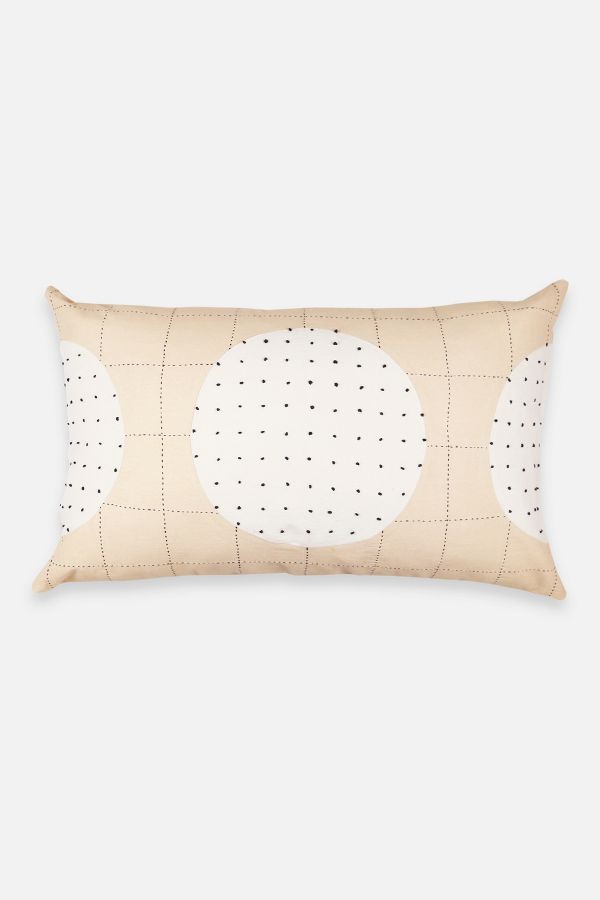 Slide View: 1: Anchal Lunar Dot Lumbar Pillow