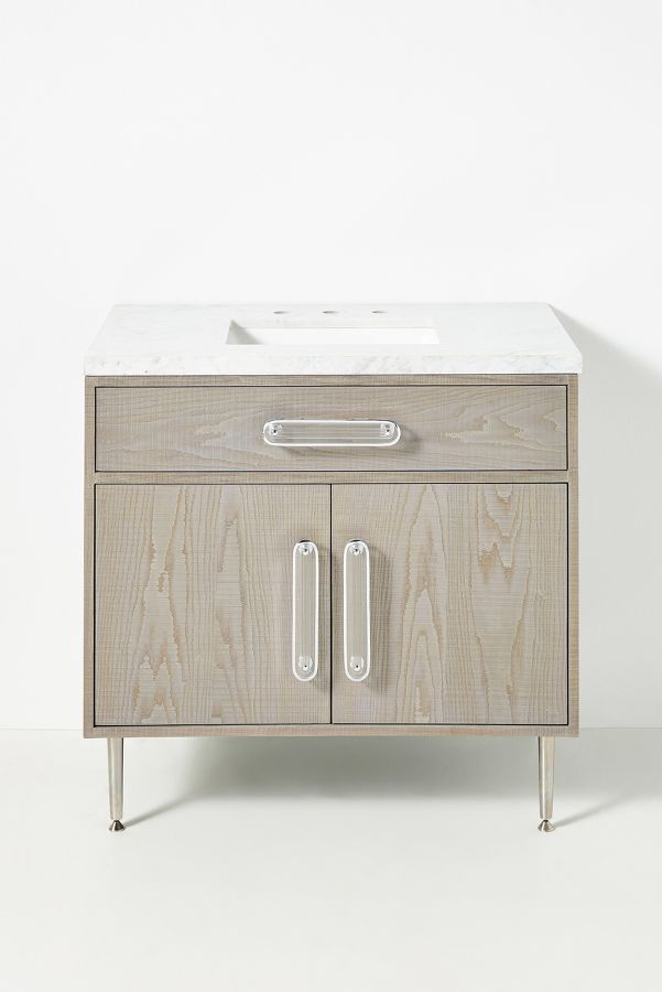 Slide View: 2: Odetta Single Bathroom Vanity