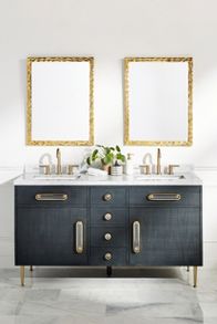 Slide View: 1: Odetta Double Bathroom Vanity