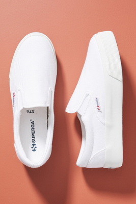 superga slip ons