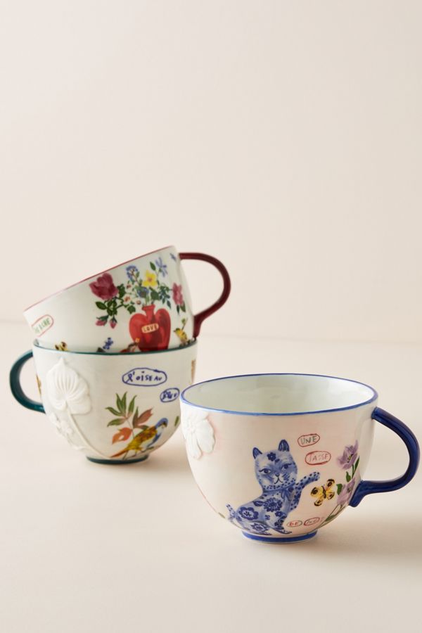 Nathalie Lete Titania Mug Anthropologie Uk