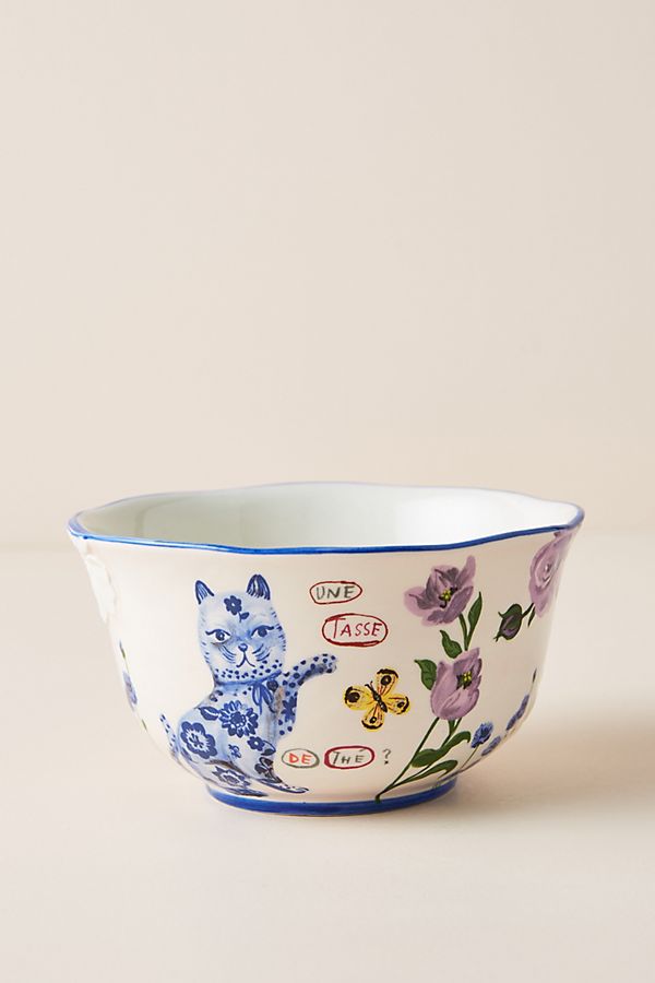 Slide View: 1: Nathalie Lete Titania Bowl