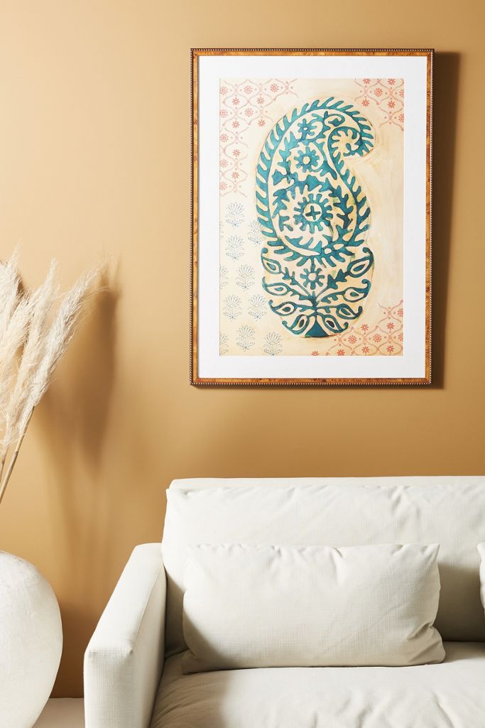 Paisley Wall Art Anthropologie