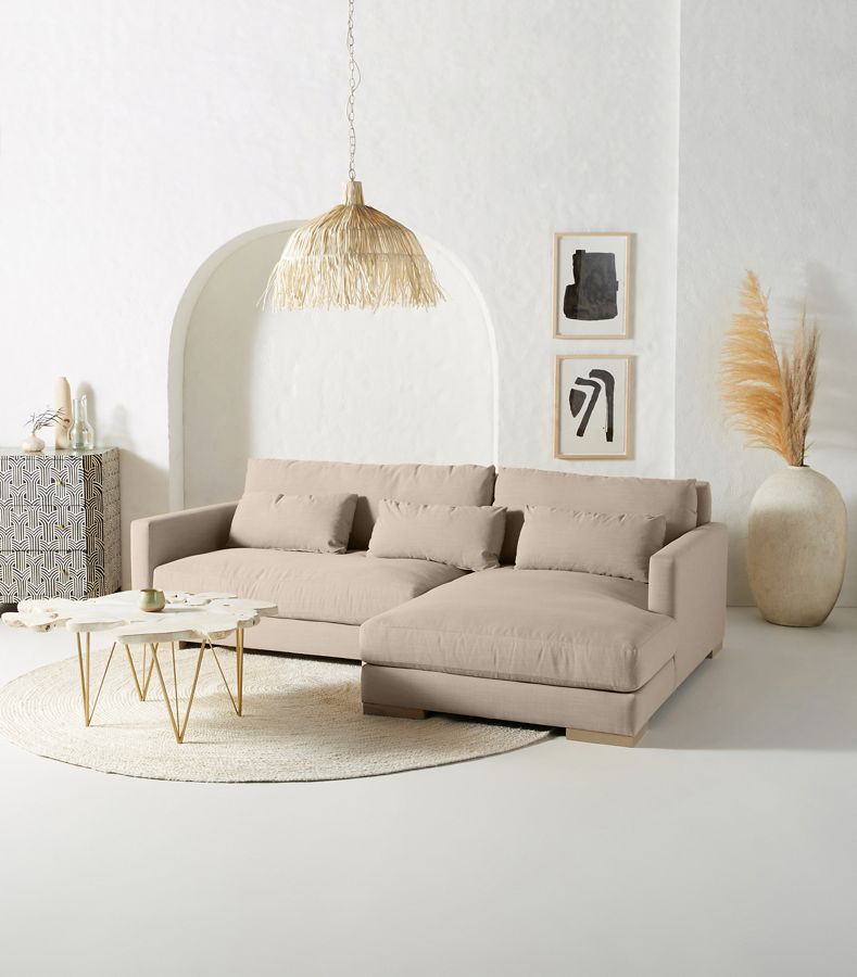 Relaxed Sunday Chaise Sectional Anthropologie