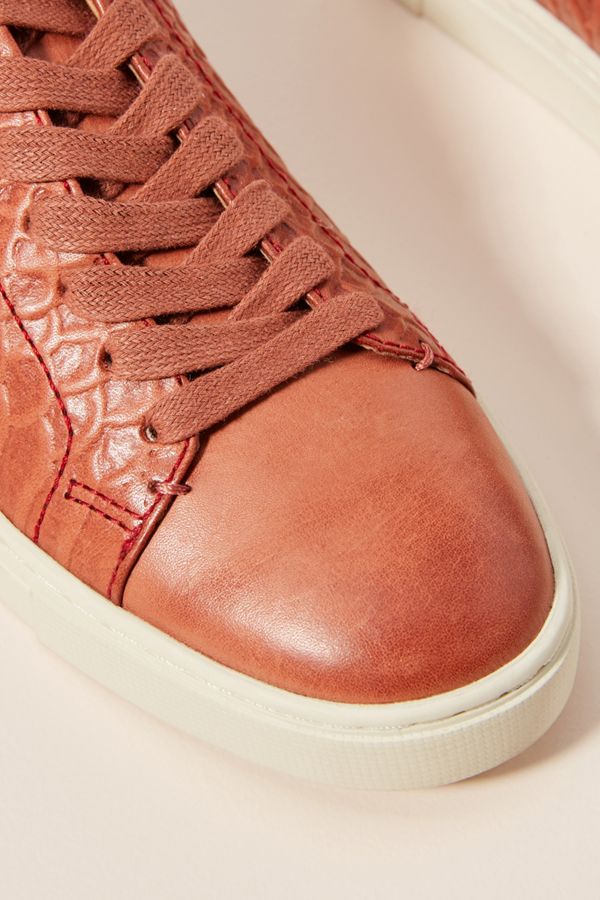frye ivy leather sneakers