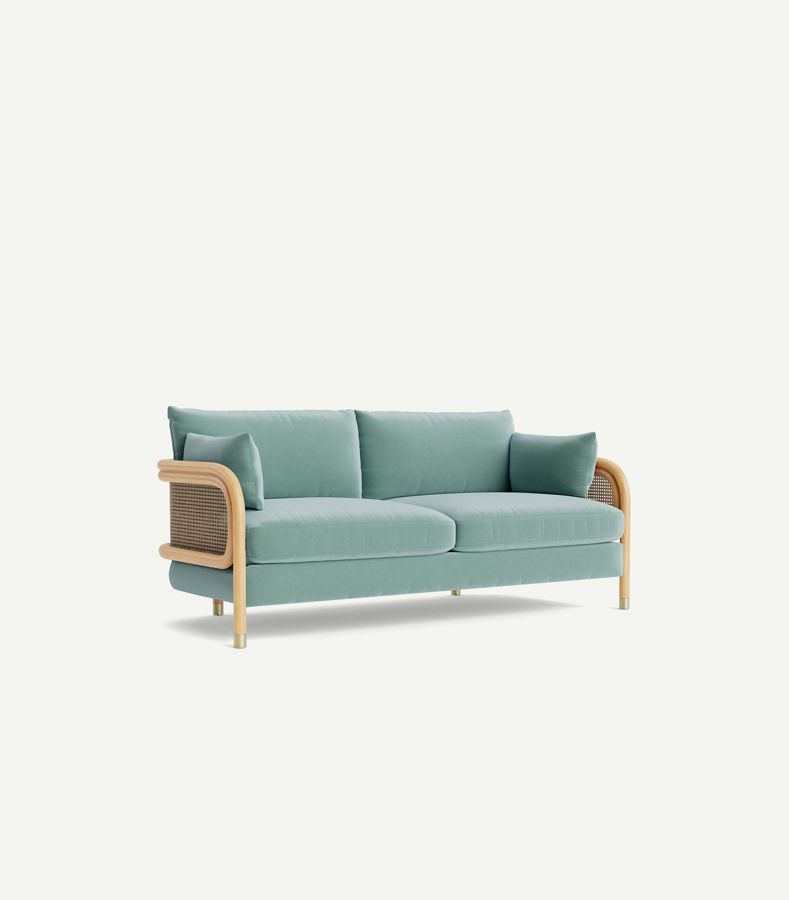 Heatherfield TwoCushion Sofa Anthropologie