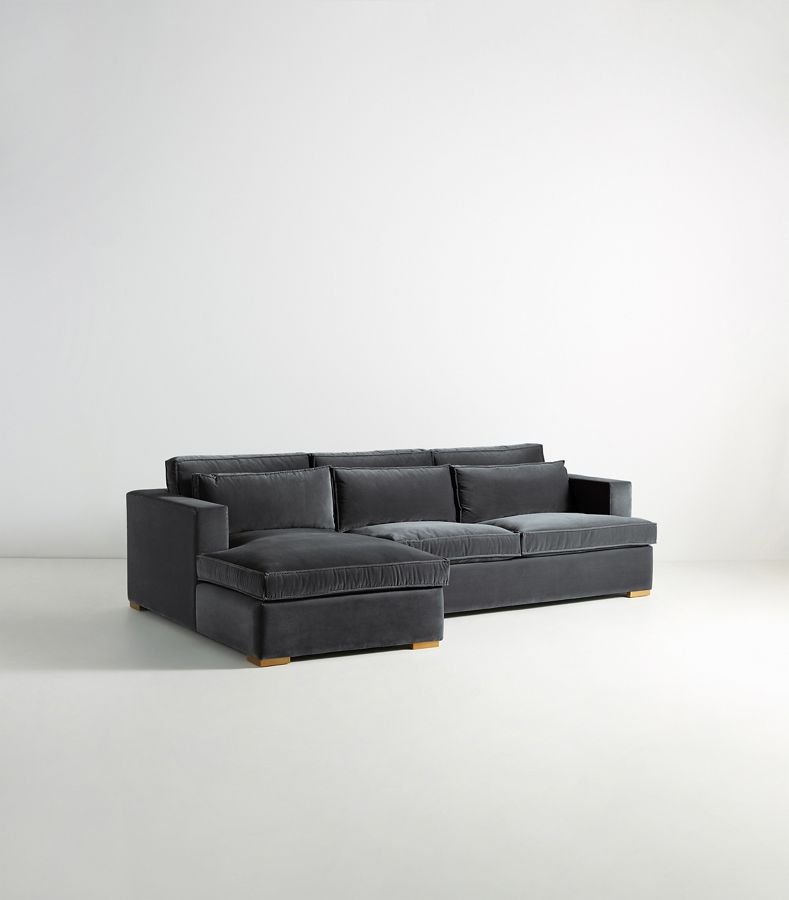 King Chaise Sectional Anthropologie