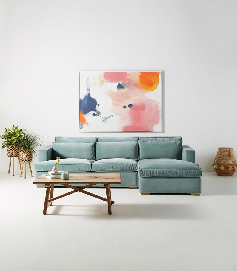 King Chaise Sectional Anthropologie