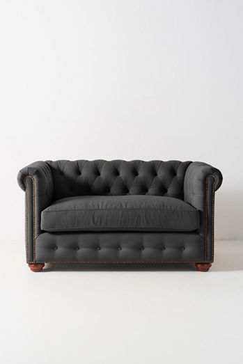 Dulcimer Petite Chesterfield Loveseat