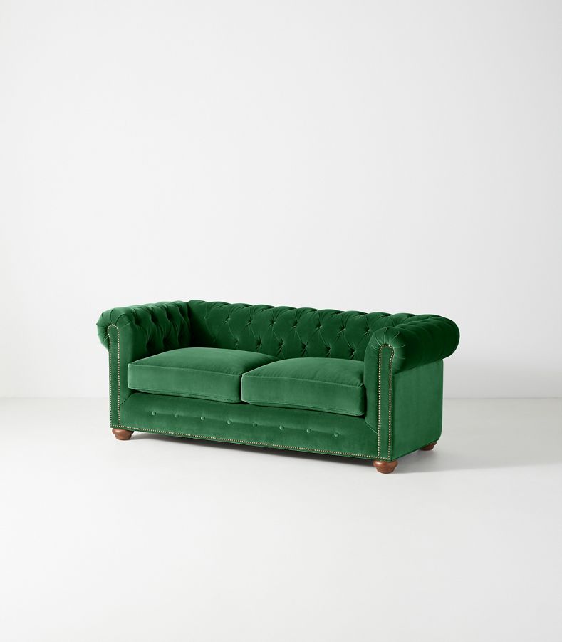 Dulcimer Petite Chesterfield Sofa Anthropologie