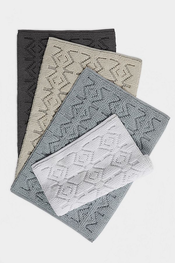 Slide View: 2: Coyuchi Mosaic Canyon Organic Bath Rug