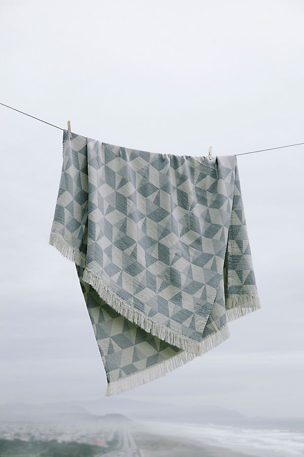 Slide View: 2: Coyuchi Pismo Organic Blanket