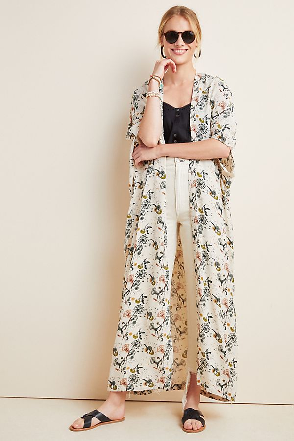 Slide View: 1: Sadie Duster Kimono