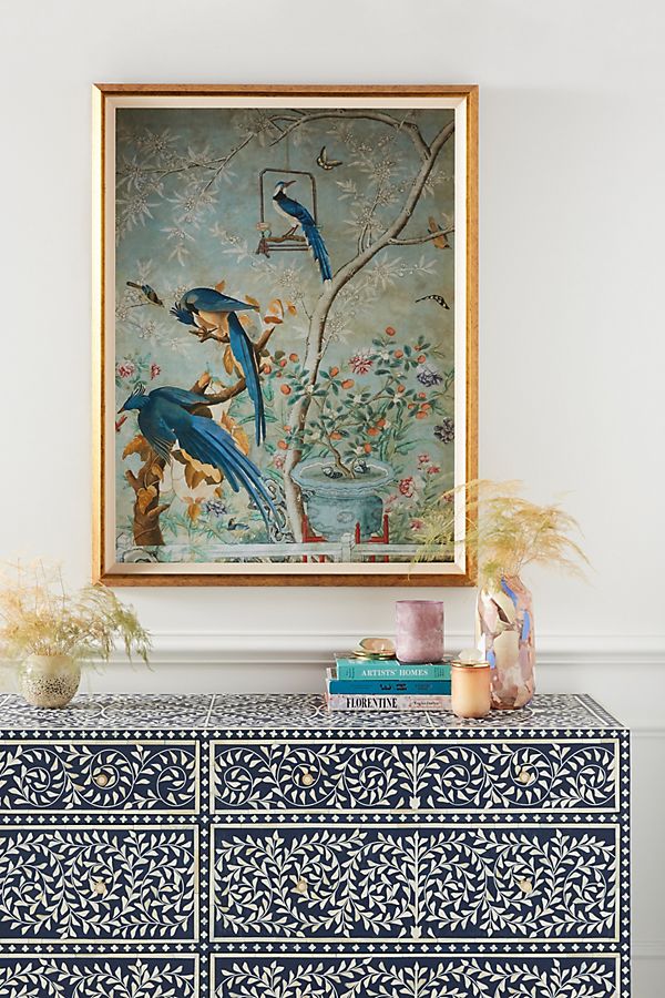 Slide View: 1: Chinoiserie Wall Art