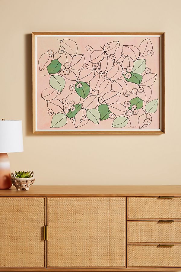 Slide View: 1: Jasmine Wall Art