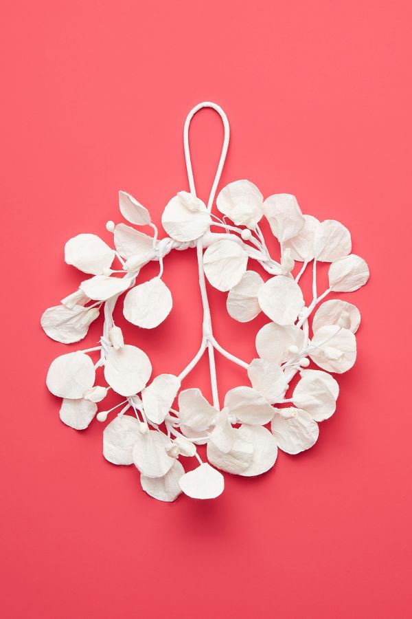 Slide View: 1: Peace on Earth Floral Ornament