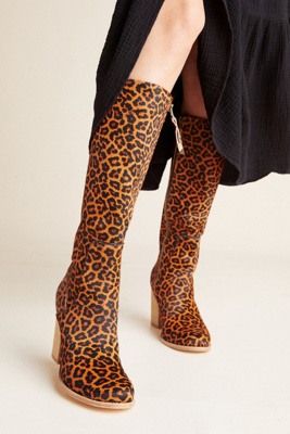 bill blass knee high boots