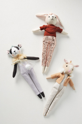 boho woodland stuffed animals