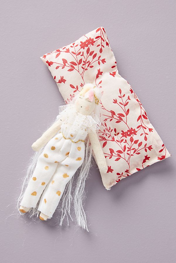 Slide View: 2: Little French Rag Boho Doll