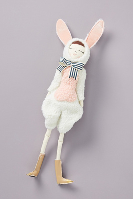 white rabbit doll