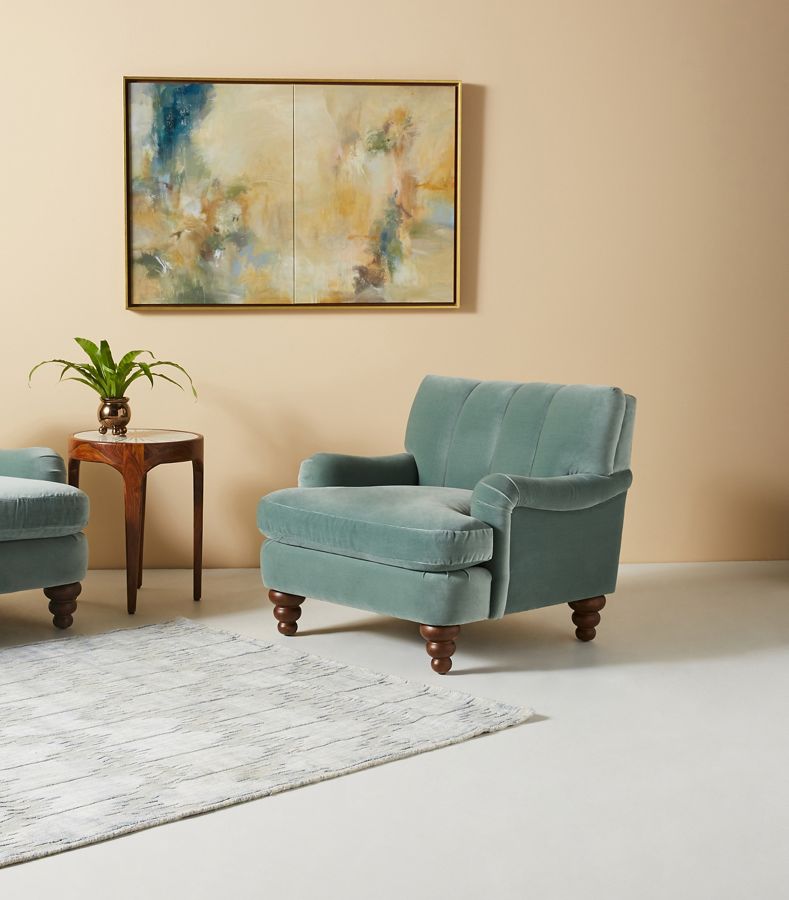ChannelTufted Occasional Chair Anthropologie