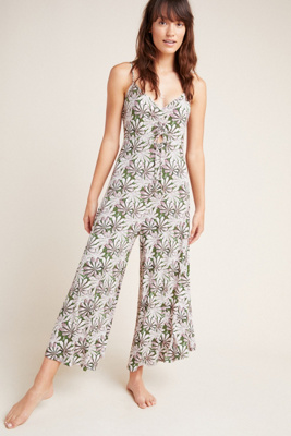 anthropologie sleep jumpsuit