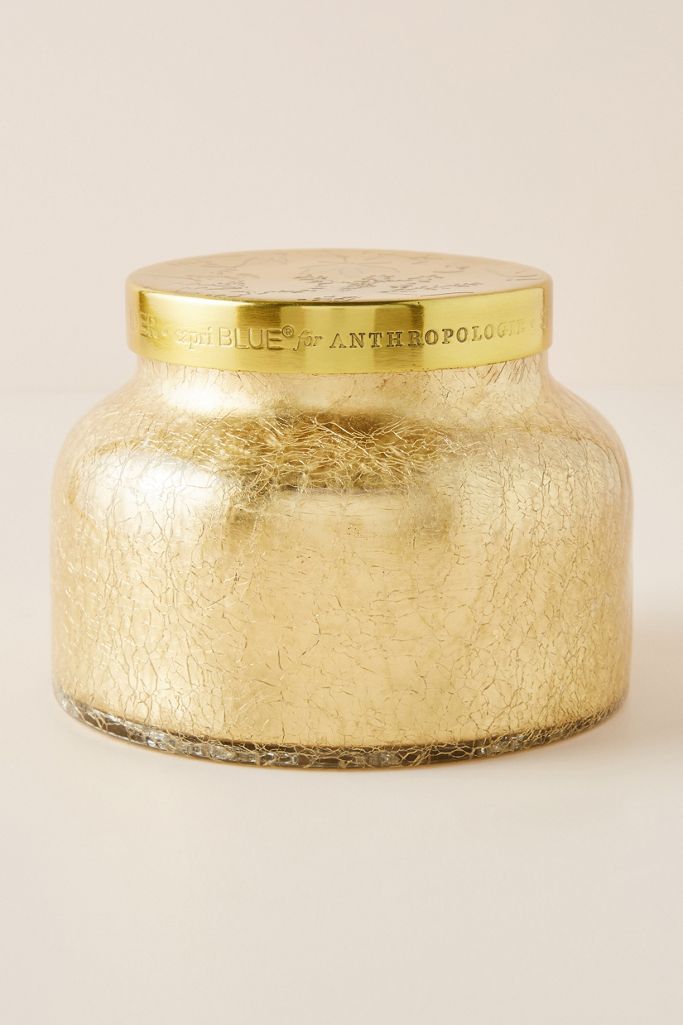 Capri Blue Giant Spiced Cider Glass Candle Anthropologie