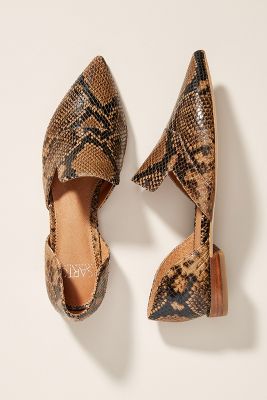 franco sarto animal print sandals