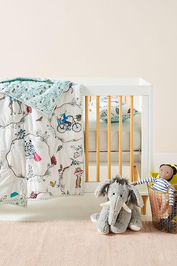 Slide View: 1: Florence Balducci Fantaisie Toddler Quilt