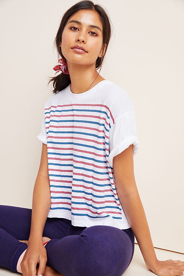 Slide View: 1: Sundry Striped Tee