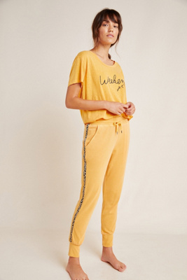 sundry leopard sweatpants