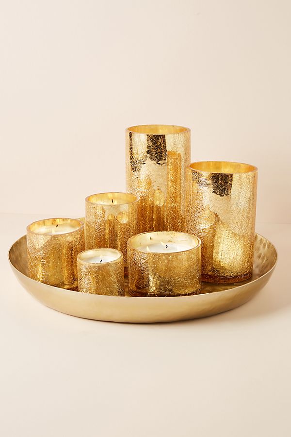 Slide View: 1: Winter Candle Cluster Centerpiece