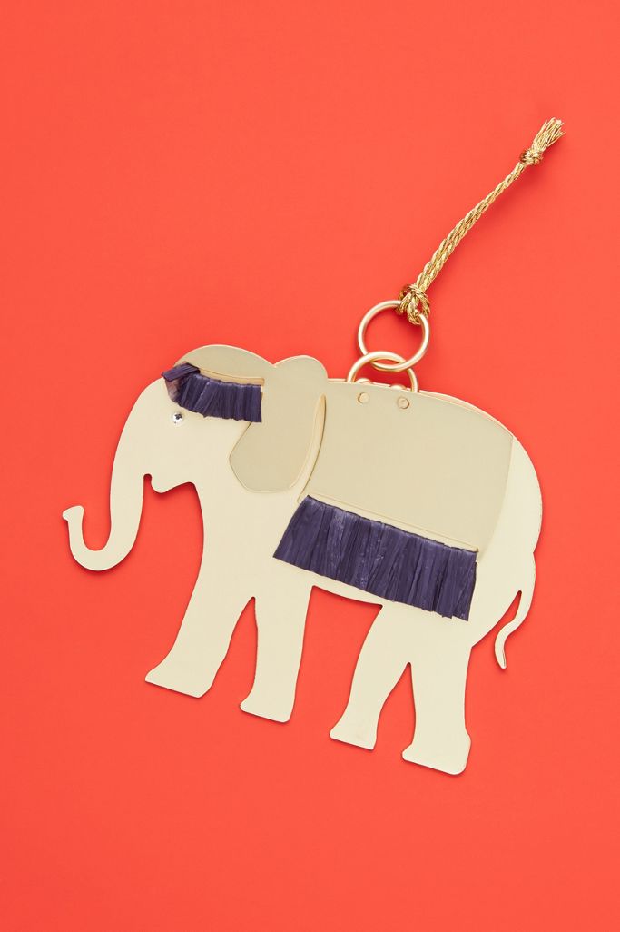 Majestic Elephant Ornament | Anthropologie