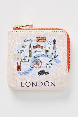 Anthropologie London Coin Pouch 