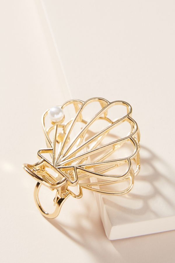 Petit Moments Sally Shell Hair Clip Anthropologie Uk