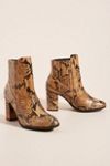 Schutz Snake Ankle Boots | Anthropologie