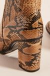 Schutz Snake Ankle Boots | Anthropologie