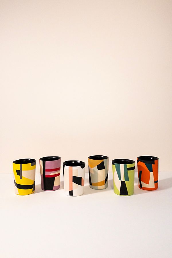 Slide View: 2: Sally Blair Ceramics Rocks Glass