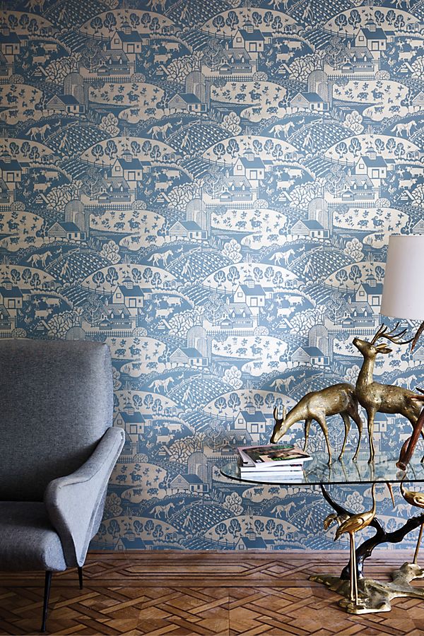 Slide View: 2: Farrow & Ball Gable Wallpaper