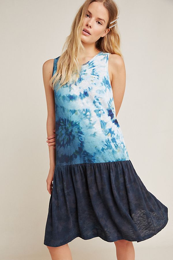Slide View: 1: Maisie Tie-Dyed Dress