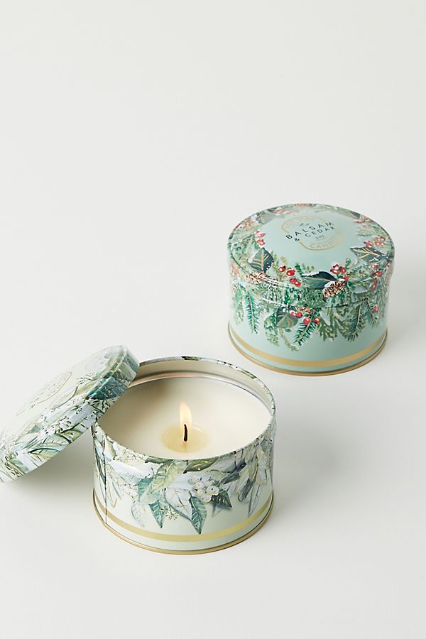 Slide View: 1: Good Natured Soy Holiday Tin Candle