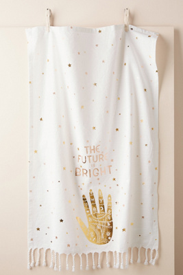 The Future Is Bright Dish Towel Anthropologie   53122396 070 B