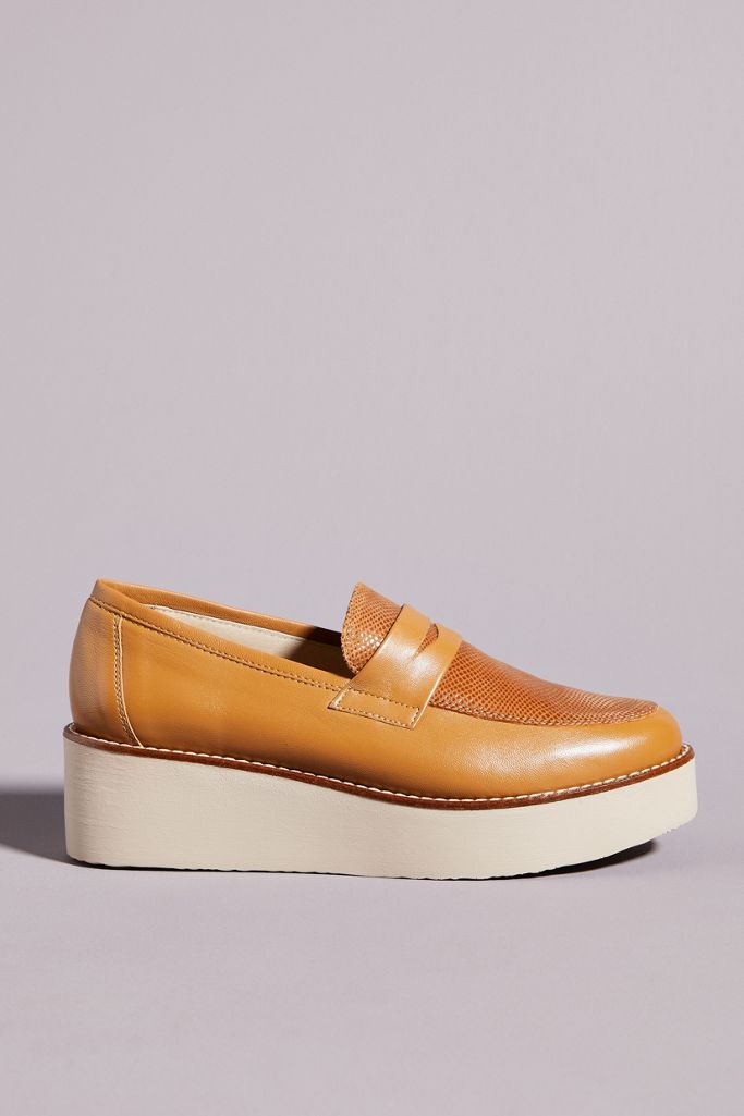 selina platform loafers