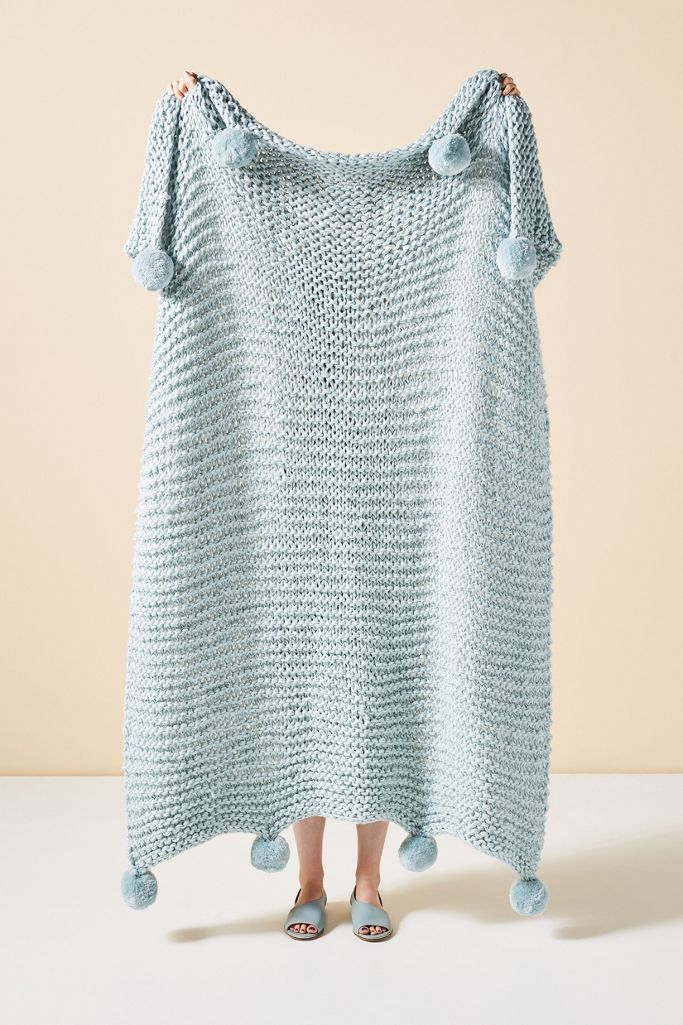 Pommed Mena Throw Blanket Anthropologie