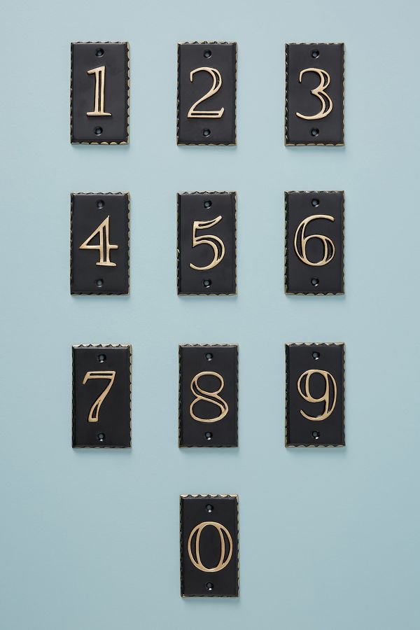 Slide View: 2: Nora House Numbers